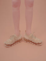 New “Jewelry” Shoes lace / Nude Pink