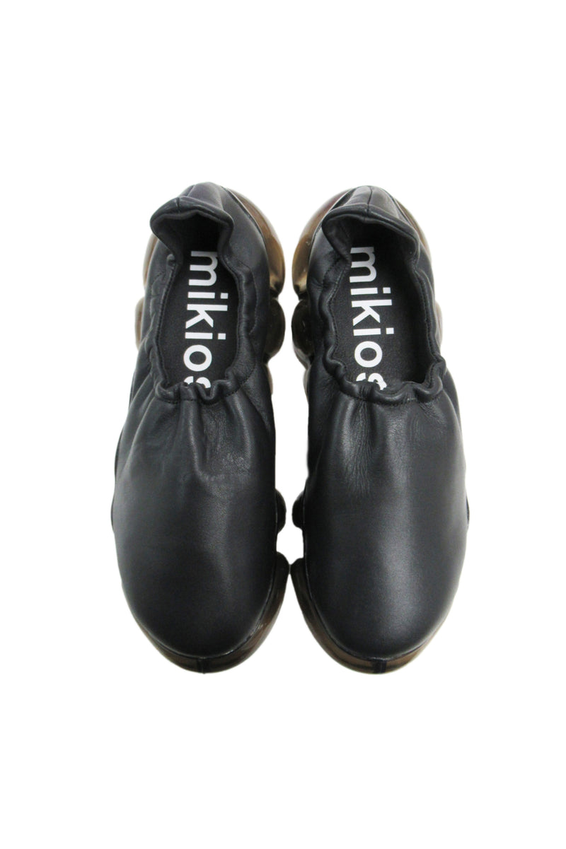 “Jewelry” Slip-on Shoes / Leather Black