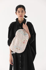 Flower刺繍 Big Bag / Ivory