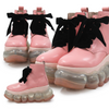 New "Jewelry" Ribbon Boots / Pink
