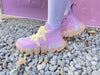 "Jewelry" Shoes / Nude Aurora Purple