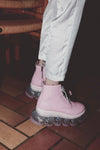 New "Jewelry" Boots / Pink