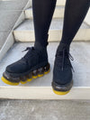 New "Jewelry" High Shoes / Yellow Black