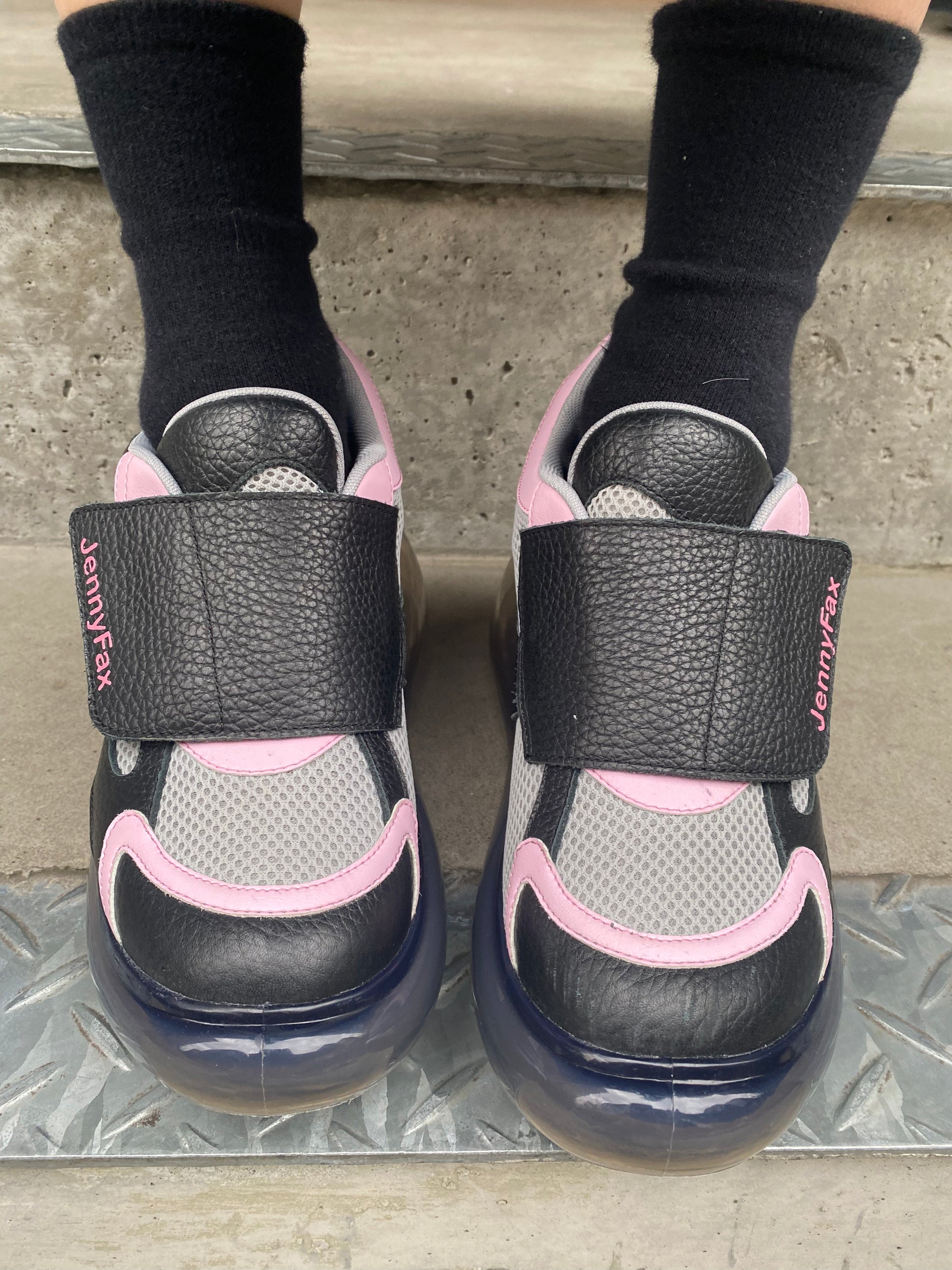 靴 MikioSakabe JennyFax Bambi Moon BLK/pink Bambi Moon / Black pink|MIKIOSAKABE&JennyFax公式ストア