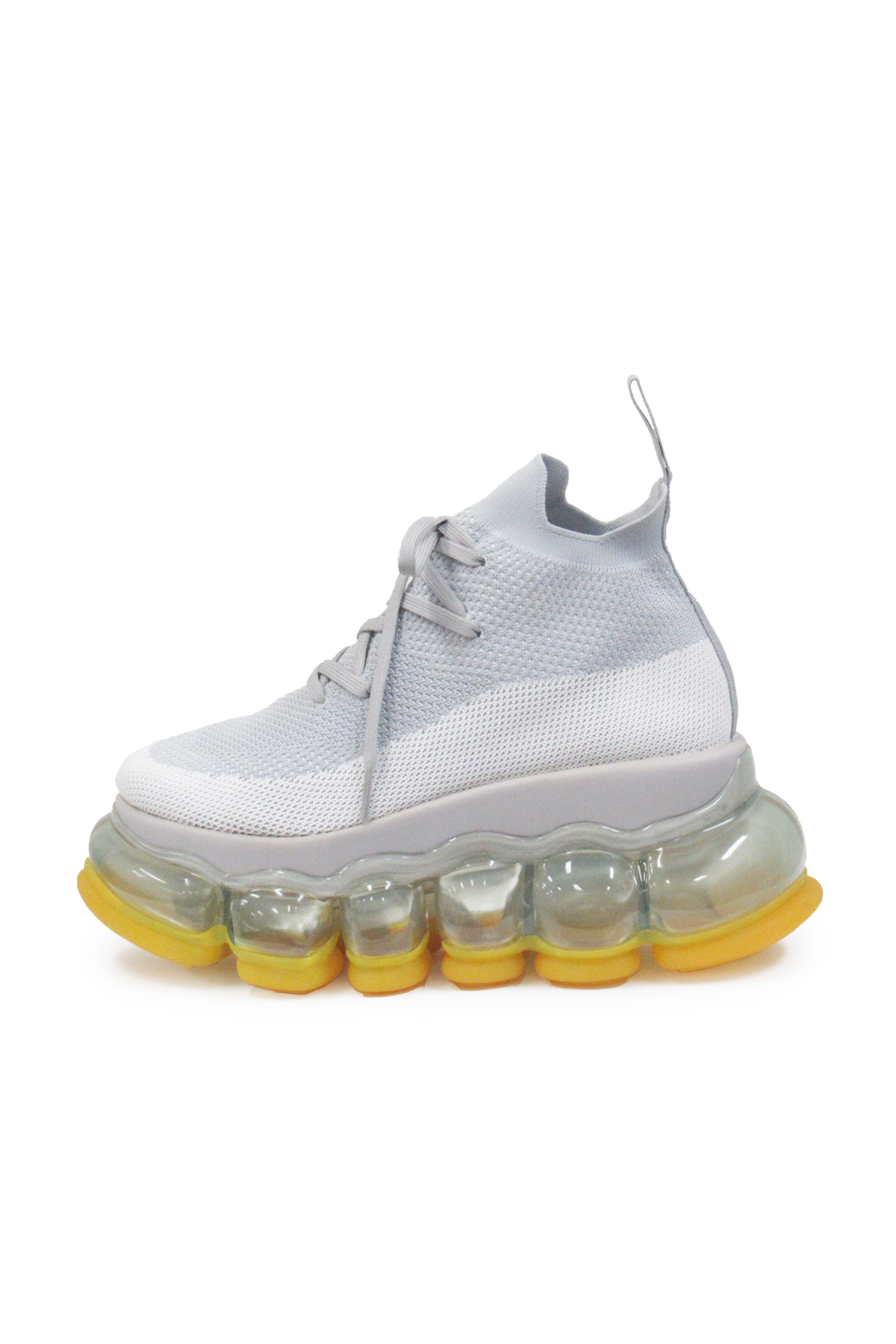 New Jewelry High Shoes / Yellow Gray